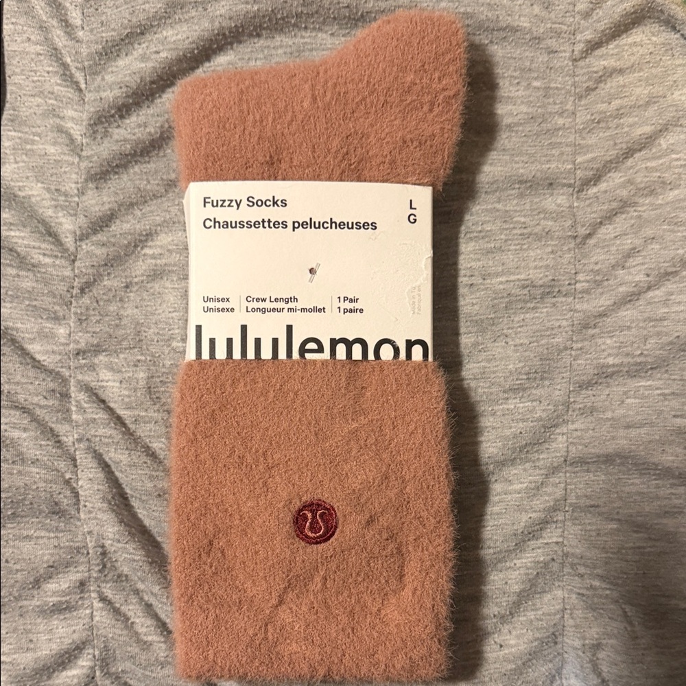 lululemon athletica Fuzzy Socks — Dusty Rose